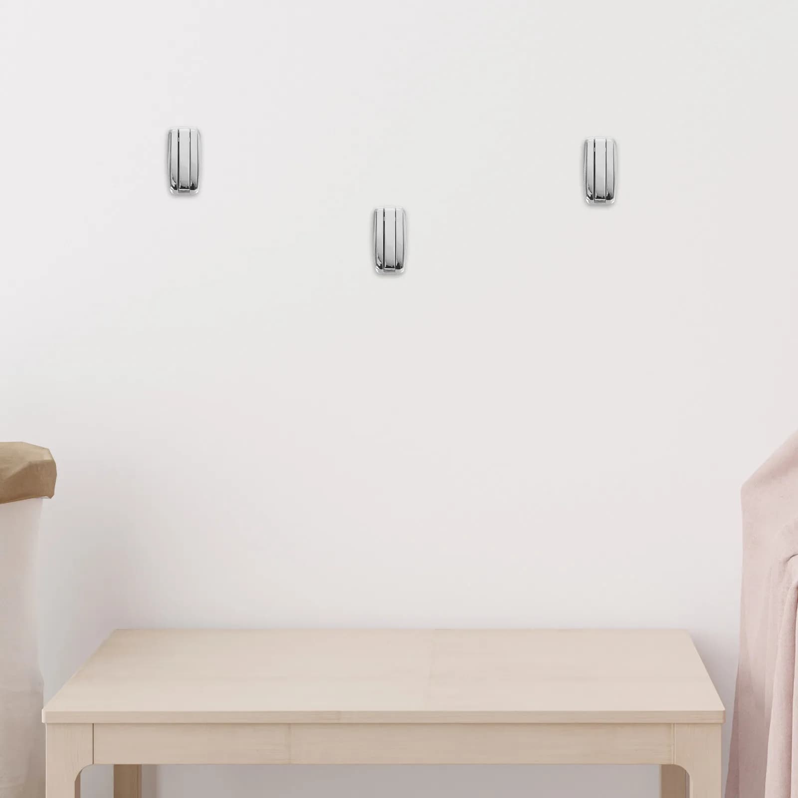 Hidden Clothes Hook Foldable Wall Mounted Space Saving Concealed Coat Hanger for Rv Car Home Closet Bags Scarves Organizer