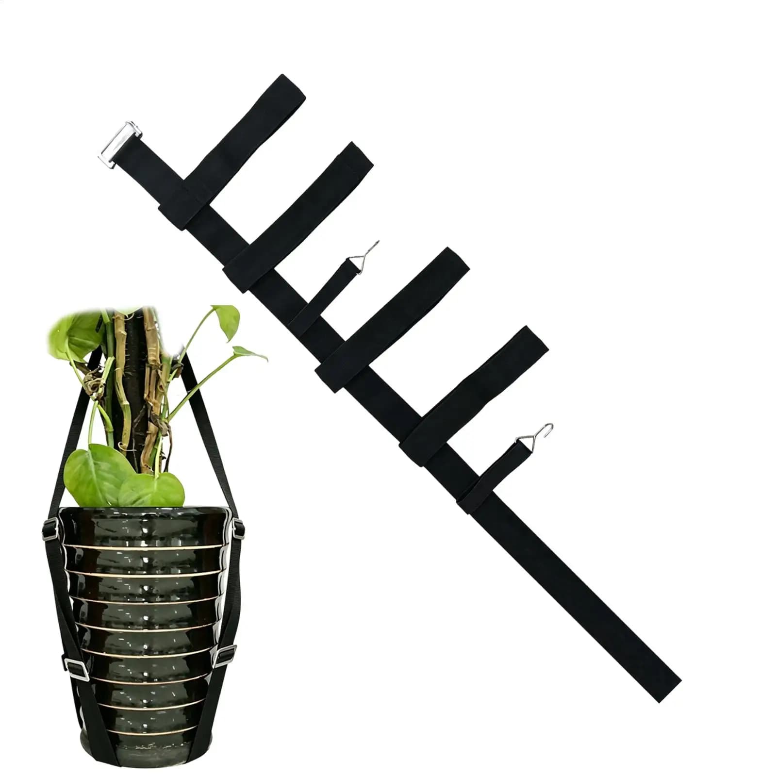 Landscaping Lifting Strap Potted Plant Mover Durability Garden Stone Transport Belt Planter Moving Rope For Outdoor Home Patio
