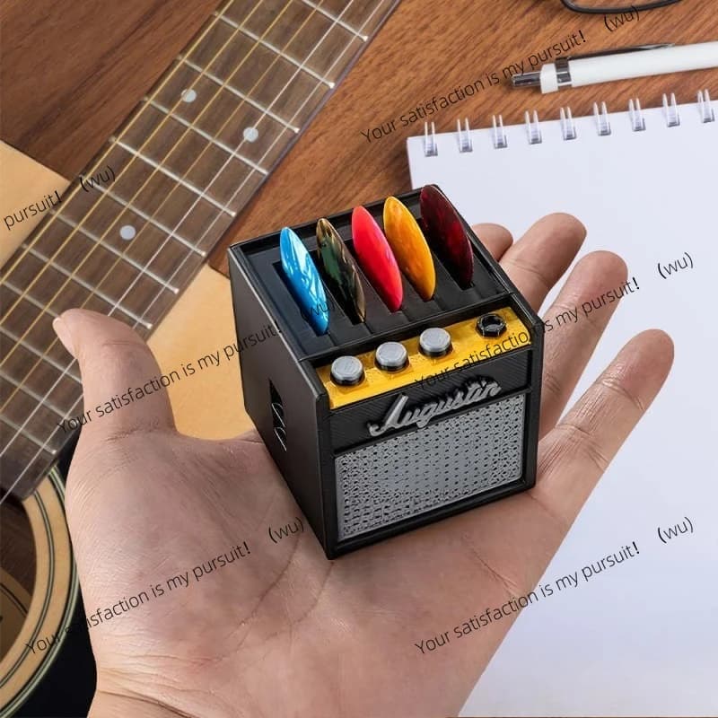 Porta plettri per chitarra con stampa 3D Custodia per plettri per chitarra con stampa 3D