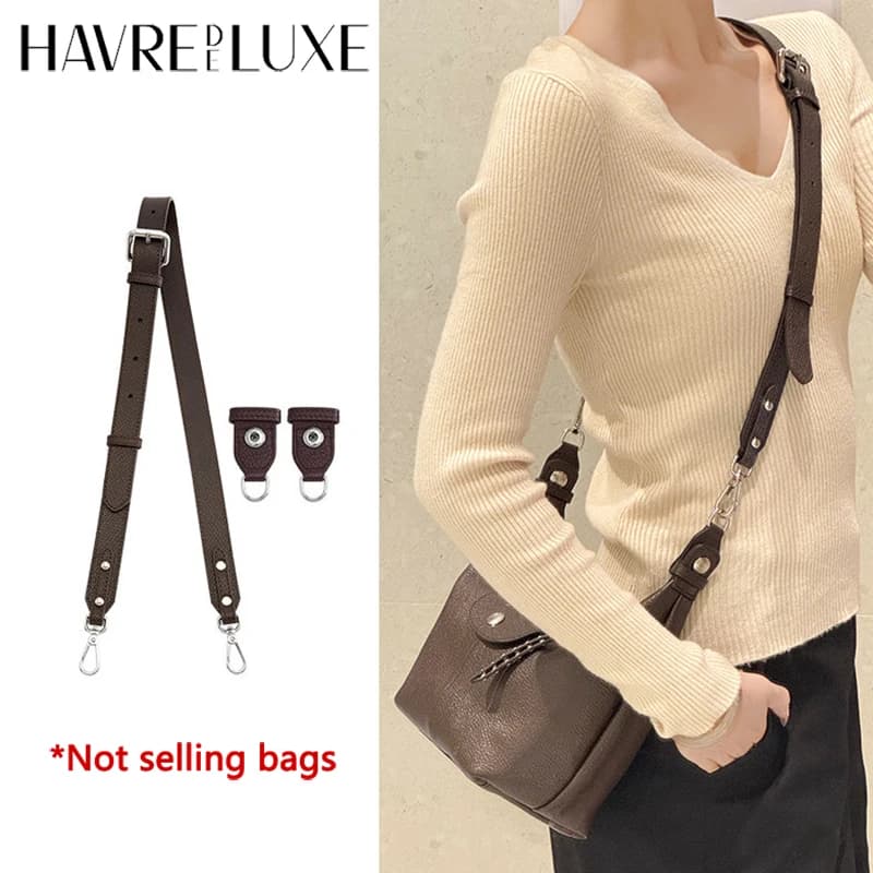 Longchamp, Durable and Fashionable Bag Leather Spare Parts, Without Drilling, Bag Accessories