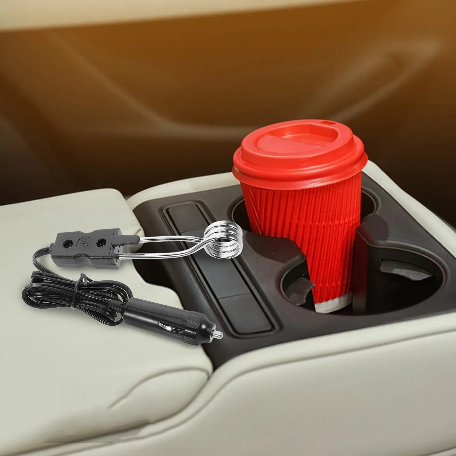 Portable Car Electric Heater Car Heater Small Heater Auto Water Heater Car Electric Kettle Portable Vehicle Heater Car