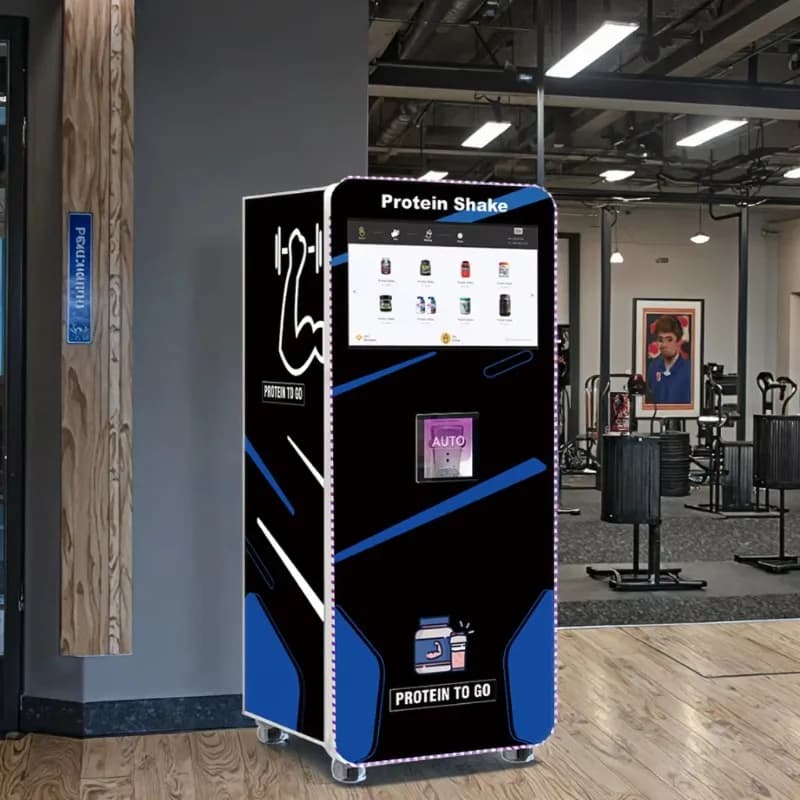 Distributore Automatico Personalizzato con Controllo Intelligente e Funzione di Miscelazione Indipendente per Polvere Proteica, Ideale per Palestre