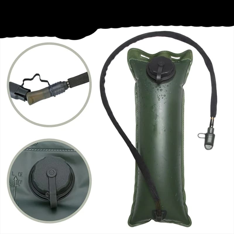3L Tactical Low Profile Water Bag Backpack Recycling Package Outdoor Moisturizing System for Tourism Hiking Climbing