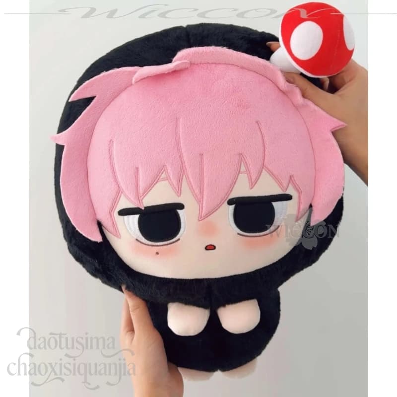 Cuscino per il corpo in peluche Tamon Fukuhara da 42 cm, morbido cuscino per dormire, divertente bambola anime per cosplay, compleanno e uso quotidiano