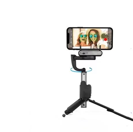Per Isteady Q 360 ° Stabilizzatore rotante regolabile con controllo APP Smartphone Selfie Stick Gimbal portatile