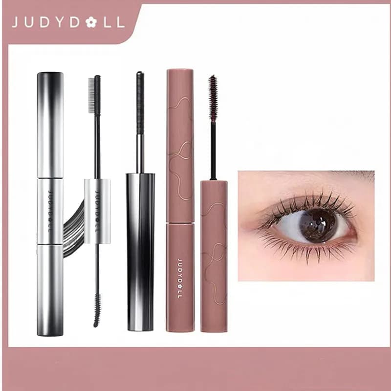 Judydoll Steel Pipe Mascara Primer for Eyelashes Non-Waterproof Raincoat dense curling Manga Eyes Extension Eyelashes Enlarge Eyes Applicator