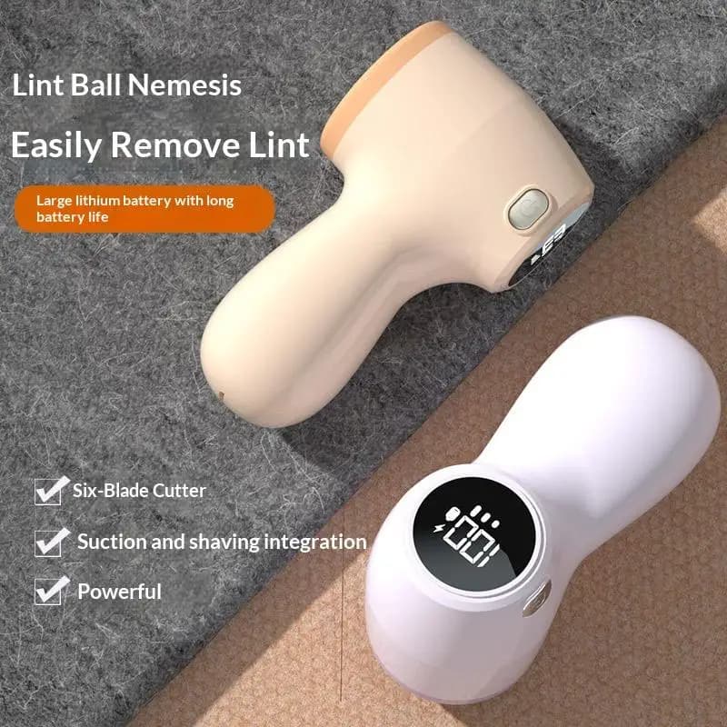 【Eccellente】Levapelucchi Elettrico per Tessuti con Display Digitale, Ricaricabile USB, Trimmer Portatile per Vestiti, Rimuovi Pelucchi per Maglioni