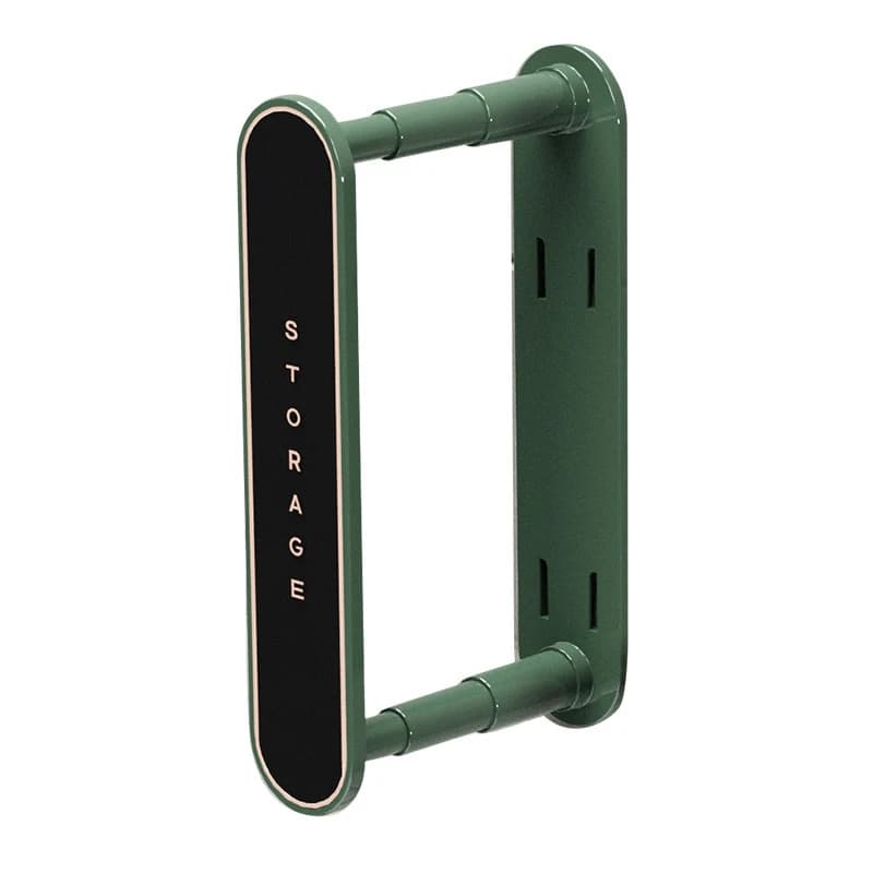 DIY Wall Mounted Retractable Clothes Hanger Organizer Punch-Free Balcony Hanging Rack Multi-Functional Storage Shelf 1pc