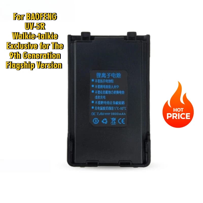 Per walkie-talkie BAOFENG UV-5R esclusivo per la versione flagship di 9a generazione
