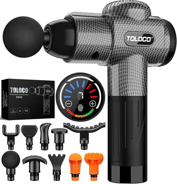 Massage gun, Percussion Massage for Deep Textiles, for Athletes and Lift from Pain, with 10 Modes