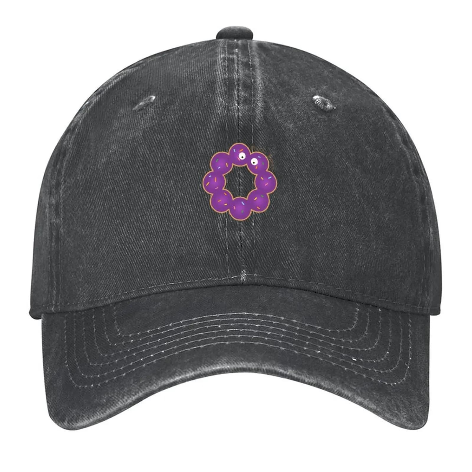 Berretto da baseball Ube Mochi Donut Cappello di grandi dimensioni Cappello invernale Cappelli unici Cappello da pesca Uomo Donna