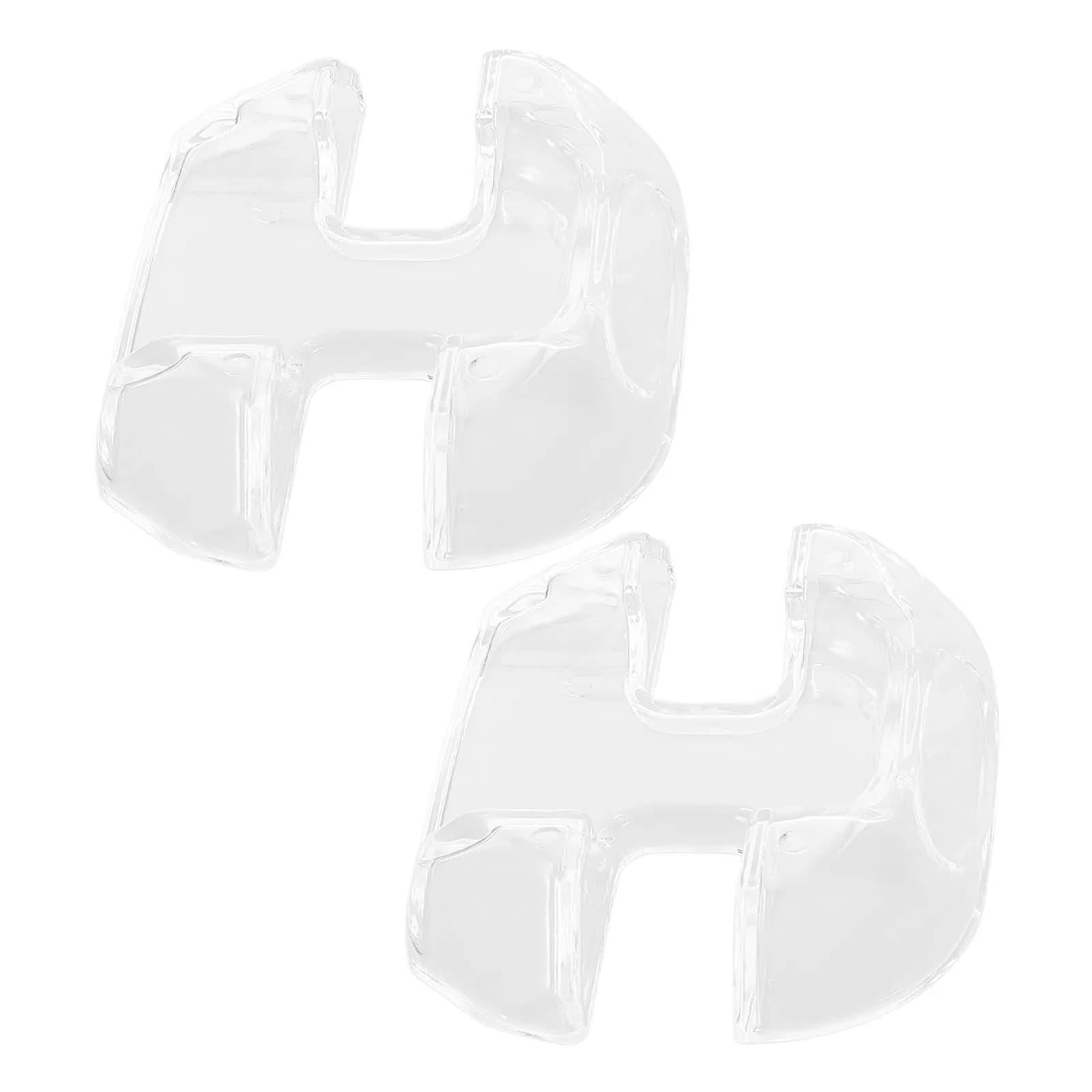 2 Pezzi Supporto per Pattini in Acrilico Trasparente, Espositore Stabile per Pattini in Linea, da Ghiaccio e da Hockey, Organizzatore per Pattini
