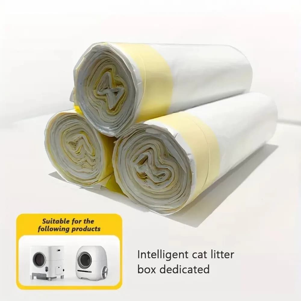 Intelligent Cat Litter Bin Garbage Bag 74 * 32/45 * 50cm Thicken Cat Toilets Specific Trash Bag High Load-bearing Capacity