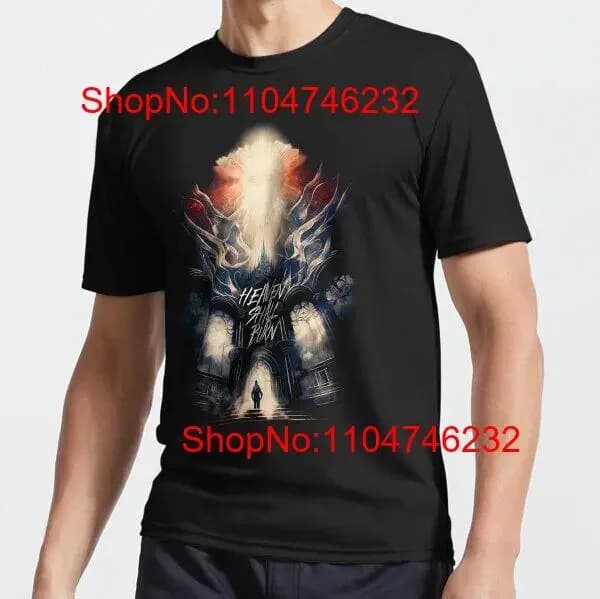 Heaven Shall Burn Active T Shirt dalla S alla 3XL realizzata negli Stati Uniti vintage Grafica lavata Top comodo allungato per l'uso quotidiano Unisex
