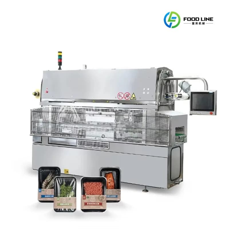 FL Customized Multi Functional Mould Type Gas Flush Packaging Machine for Food Containers Trays