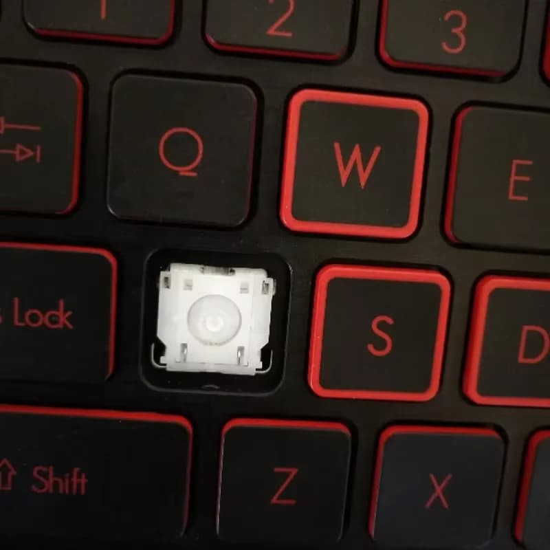 Tastiera Del Computer Portatile Per Acer Nitro 5 AN515-51 AN515 AN515-52 AN515-53 AN515-41 AN515-42 AN515-31-56 Tappo Keycap E cerniera di Ricambio