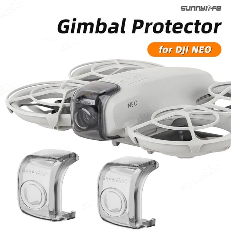 Copriobiettivo antipolvere per fotocamera Gimbal Coperchio di protezione anticollisione Guscio di protezione per accessori drone DJI NEO