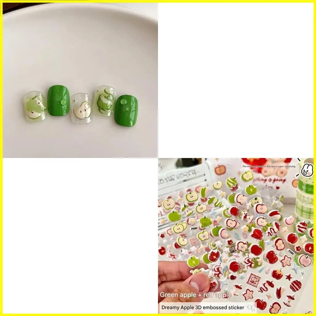 Adesivo con frutta per decorazione della custodia del telefono Scrapbooking Journal Planner per bambini