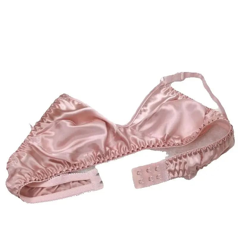 100% real Silk Boutique Bra, Double-sided Silk ,Wireless, Unlined ,Health Comfortable relax, Underwear silk Bra