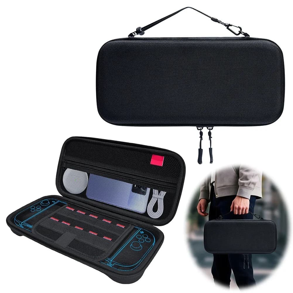 Custodia da viaggio Custodia antiurto Custodia da trasporto portatile per accessori Switch 2