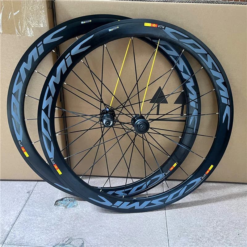 700C altezza telaio 30/40/50MM Brand New Road Wheel Pack V/C freno a disco Lap brake Straight Pull Bike Wheel Set Cosmic Elite