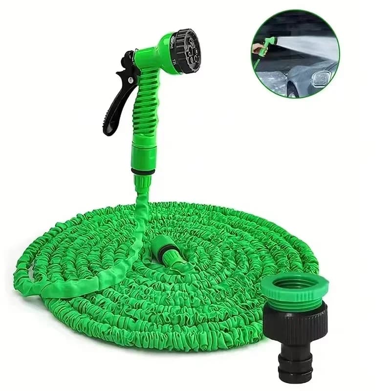 25 Foot Expandable Magic Pipe Light Design Durable Materials 7 Water Spraying Functions Gun Home Garden Irrigation Tools