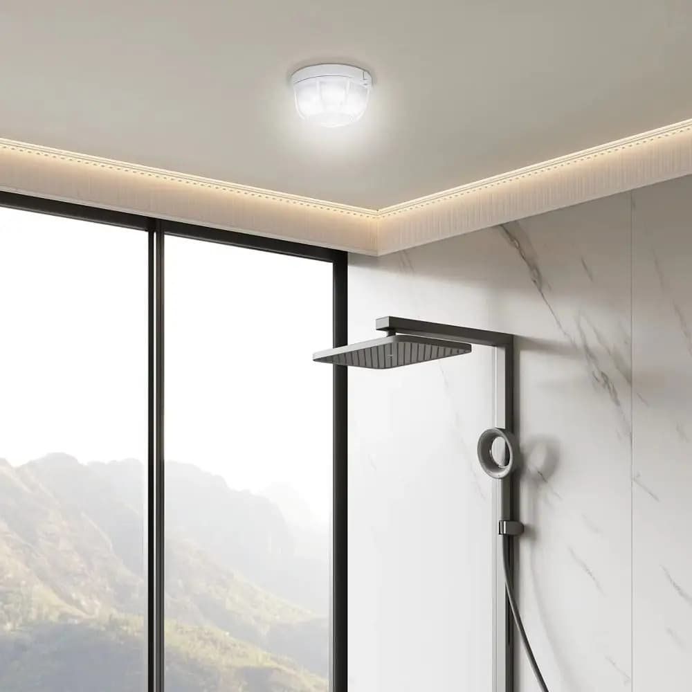 Waterproof Explosion-Proof Lamp Moisture Explosion-proof Frosted Glass Ceiling Lamp LED Die-cast Aluminum Sauna Lamp Outdoor