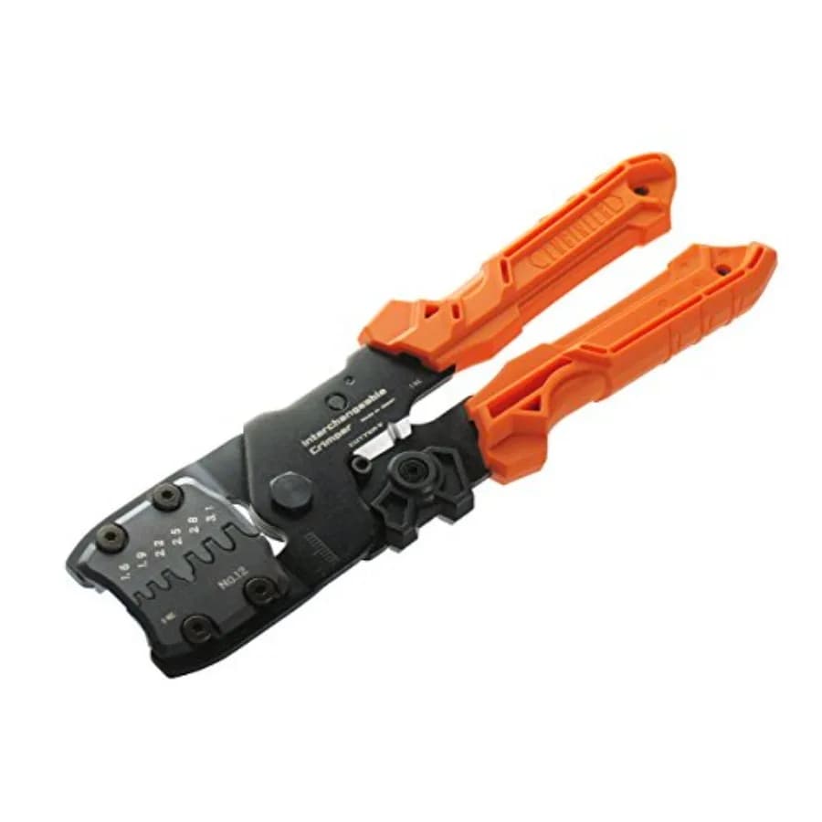 Pinza Crimpatrice di Precisione Taglia M Made in Japan con Set di Matrici Intercambiabili: PAD-12