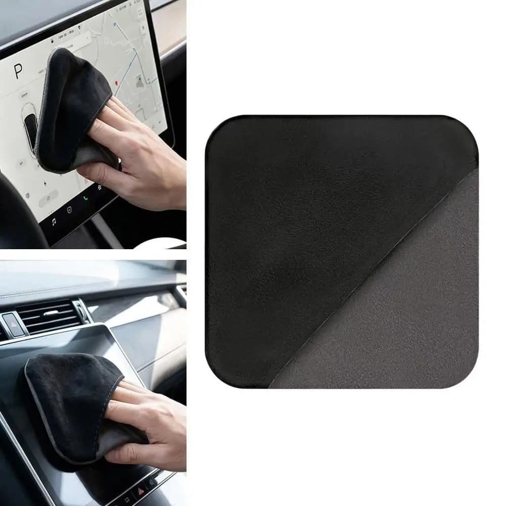 Double Sided Microfiber Cleaning Cloth for Car Screen Laptop Tablet Phone Glass Polish Touchscreen Cleaner Towel