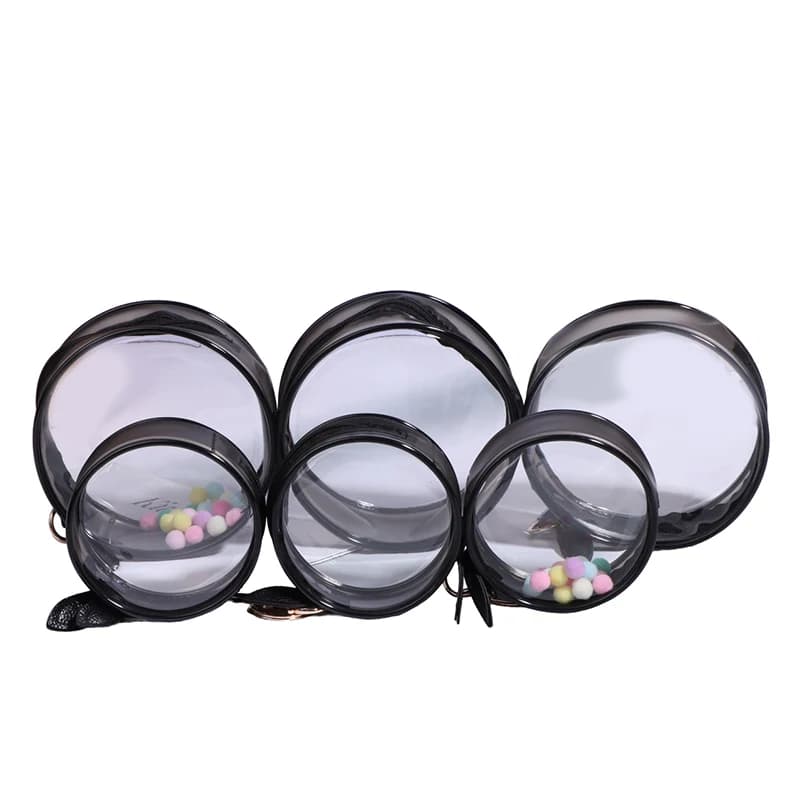 Scatola misteriosa trasparente Mini borsa da esposizione per bambola anime Scatola da esposizione universale da 9/12 cm Borsa portaoggetti portatile Portamonete Borsa per auricolari