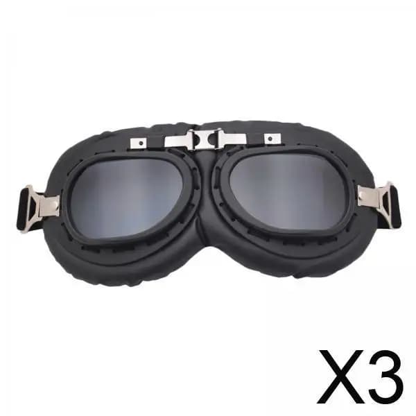 Bike Racer Helmet Vintage Glasses PC Material Tourist Glasses Cruiser scratch-resistant for Bike Racer