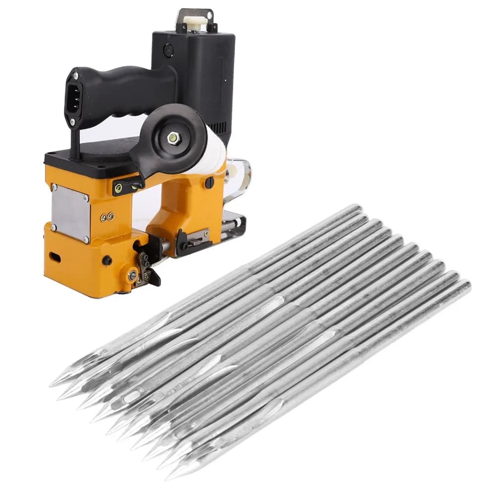 Set di 10 Aghi Durevoli per Macchina da Cucire, Lunghezza 5cm, Acciaio GK9, Facile Inserimento per Flyingman 9-2 9-8 9-900 e Altre Serie