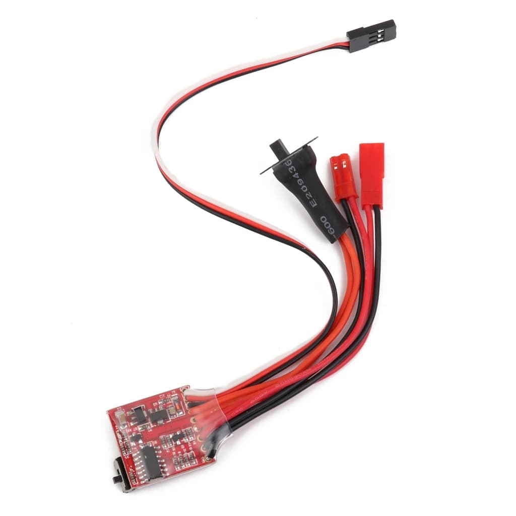 Controllo motore elettronico ESC spazzolato 20A, supporto avanti/indietro/freno