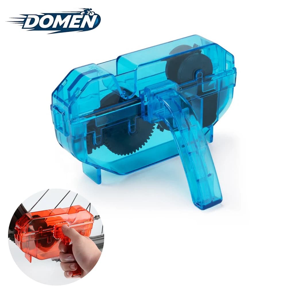 DOMEN Bicycle Chain Cleaner Bike Scrubber Washer Tool Bicycle Clean Machine For MTB Road Bike Convenient Bicycle Accessory