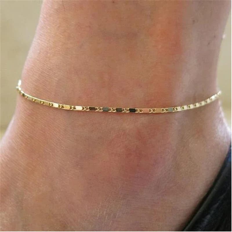 1 exquisite and sexy ankle bracelet, barefoot sandals, foot jewelry, leg chains, women's accessories on the feet