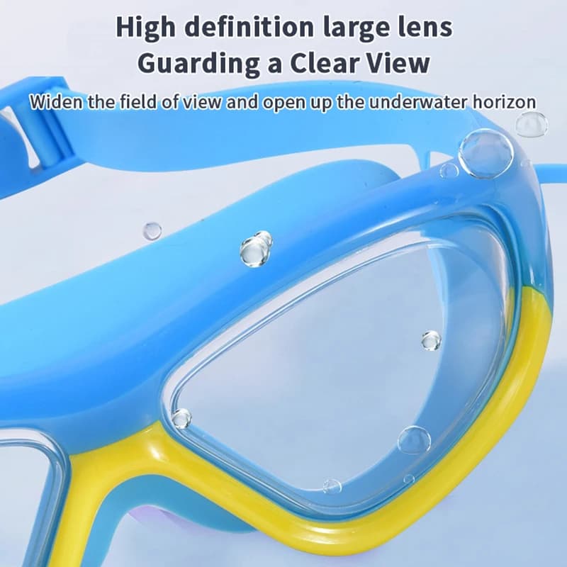 Kids Waterproof Ear Guards Silicone Ear Caps With Large Frame For Boys And Girls