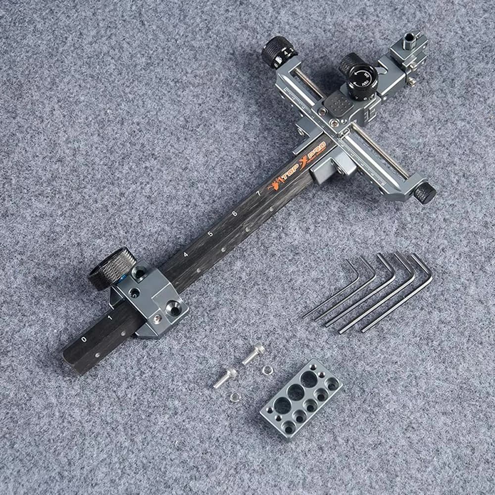 Accessori per giochi di tiro con l'arco con vista per arco e freccia compositi competitivi TP8810 Mirino per bersaglio senza testa di mira