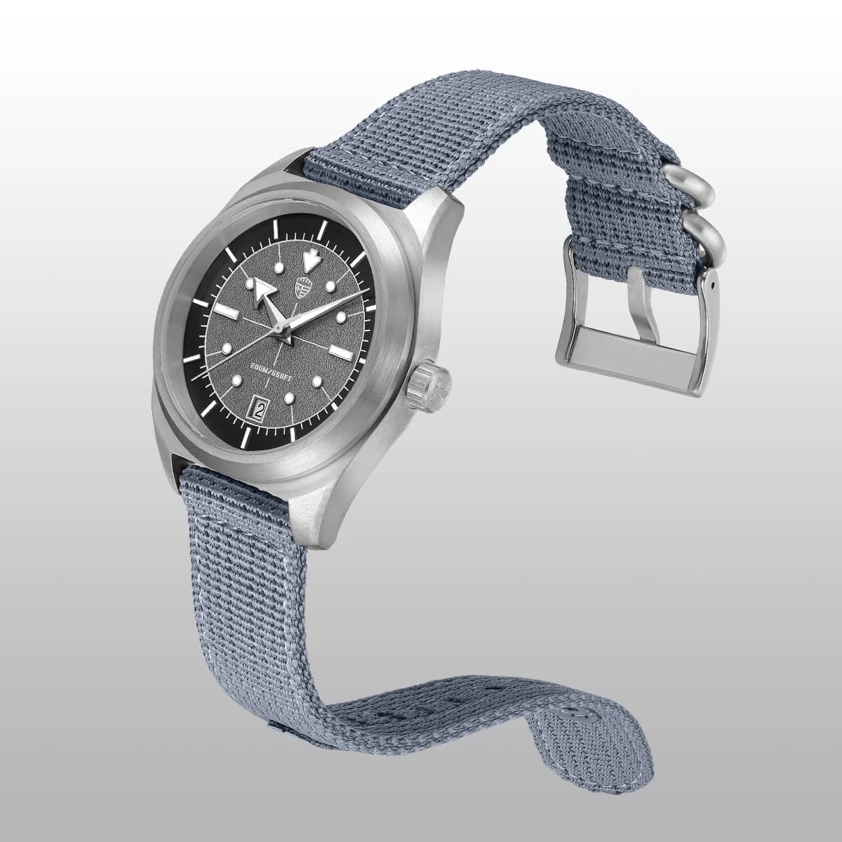 Sapphire Crystal Titanium Men's Diving Watch 40mm Automatic Mechanical Movement 200M Professional Water Resistant Wristwatch