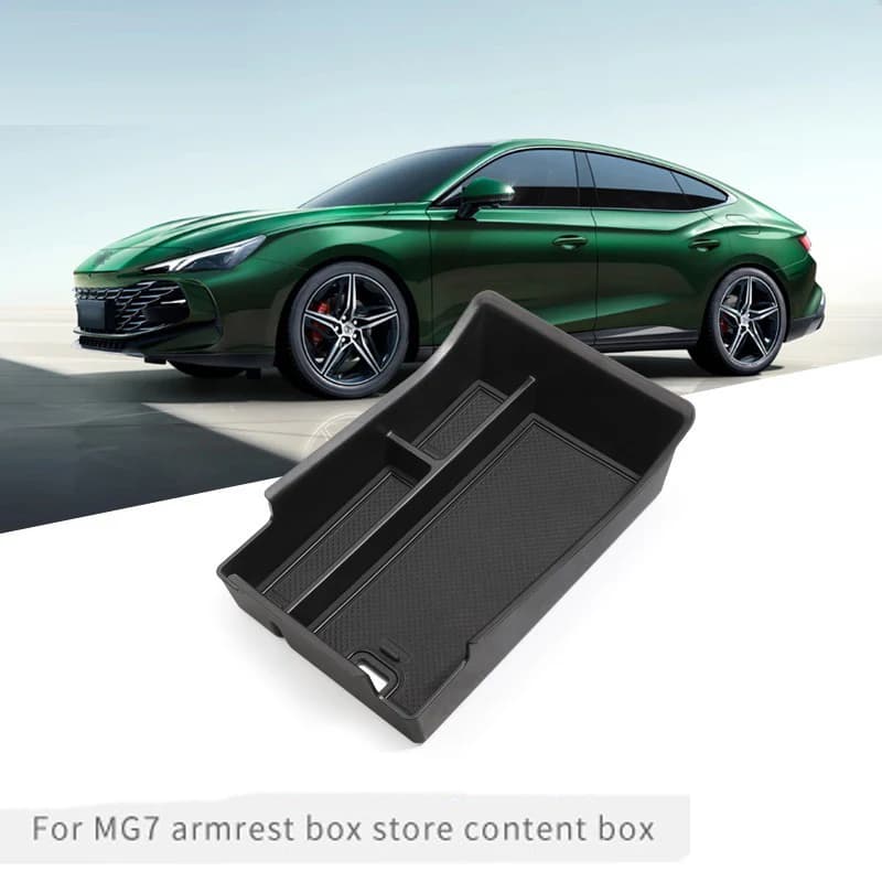 Per MG MG7 2023 2024 2025 Car Center Console Bracciolo Scatola di immagazzinaggio Organizer Caso Vassoio Accessori interni