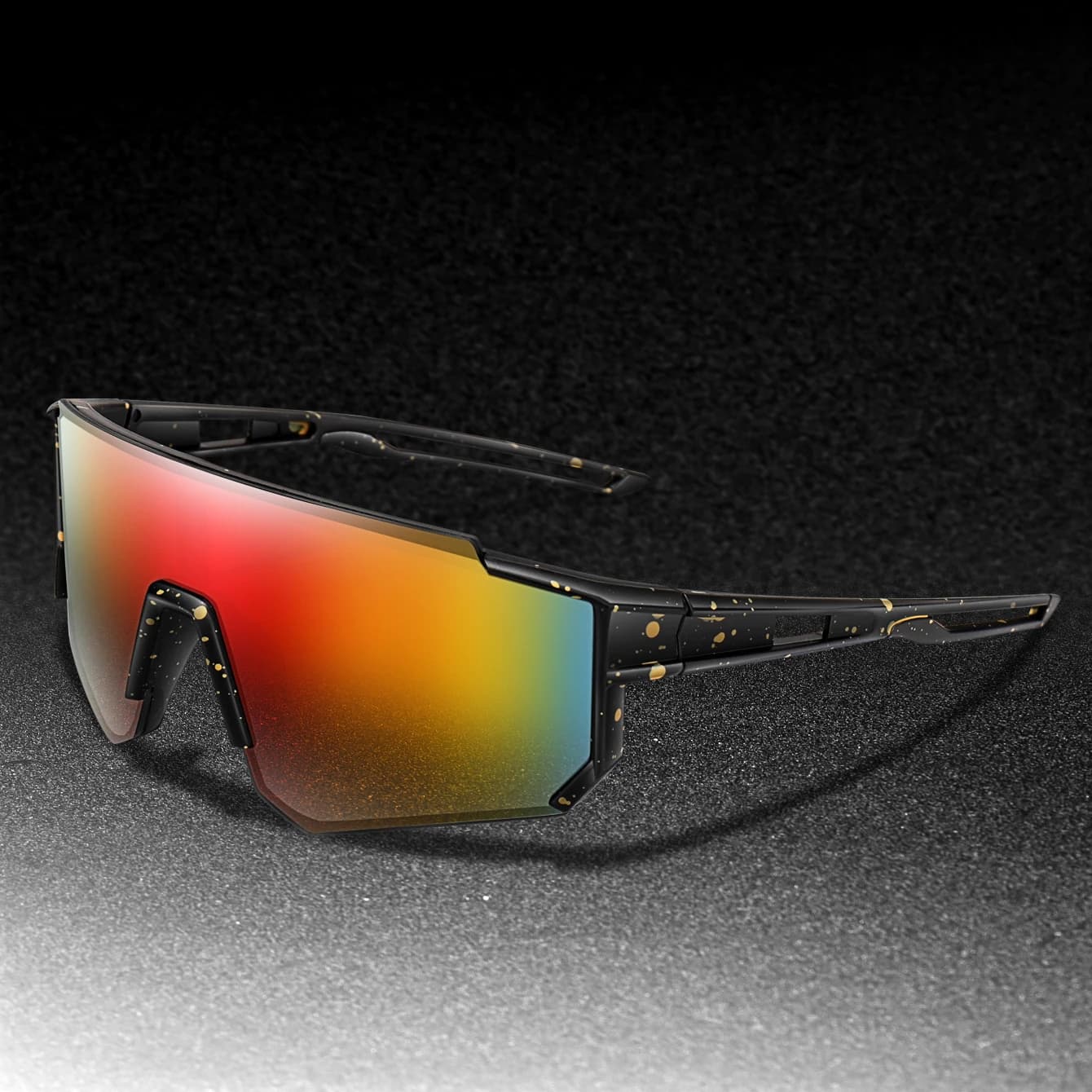 Occhiali da sole classici alla moda per uomo e donna Occhiali con protezione UV antivento per sport all'aria aperta - Baseball da pesca in bicicletta