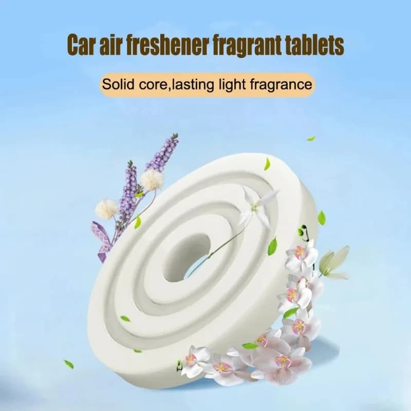 1 pz deodorant for car perfume tablets accessories for car PE material accessories for perfume diffuser supplements