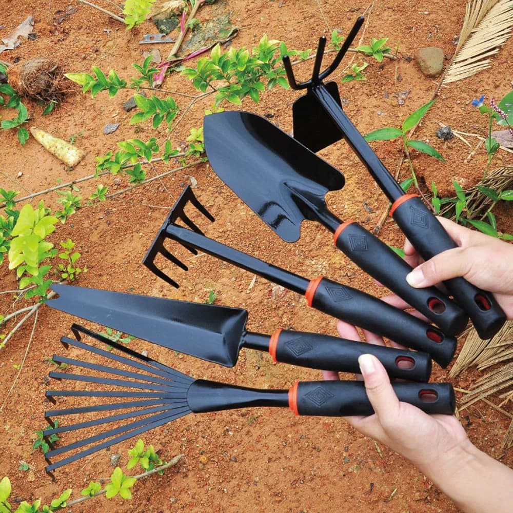 1PCS Strumenti per piantare alberi Zappa Vanga Pala Doppio scopo Giardinaggio Scavo e diserbo per esterni Strumento Piccola pala Pianta in vaso