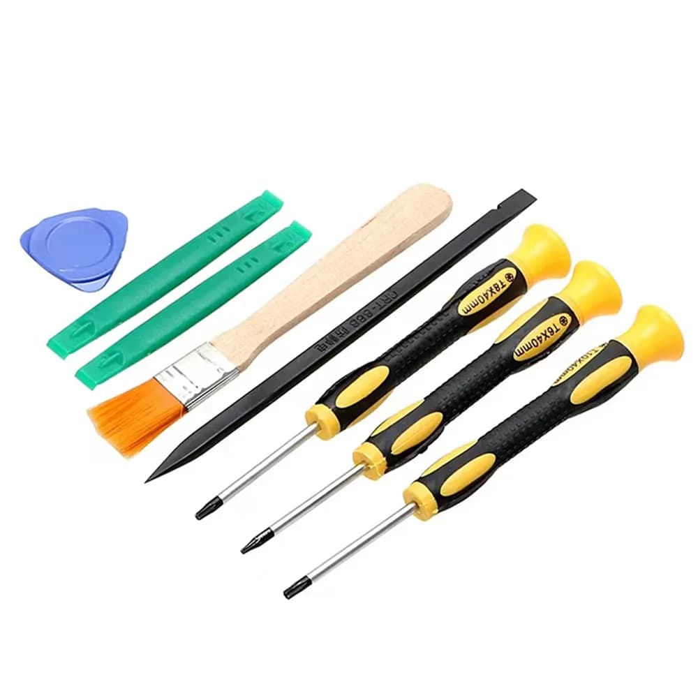 Set di strumenti di apertura cacciavite Torx T8 T6 T10 H35 8 pezzi/set per Xbox One Xbox 360 PS3 PS4 kit di strumenti di riparazione cacciavite