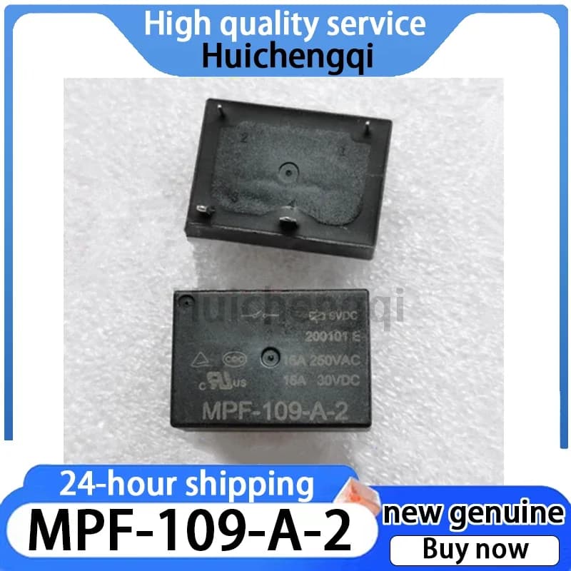 5PCS MPF-109-A-2 9VDC Electric Kettle Motherboard Relay 4-pin 16A