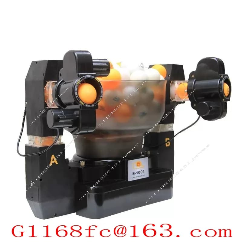 S-1001 Table Tennis Robot Ping Pong Ball Machine Automatic Serving Machine Professional Training Equipment