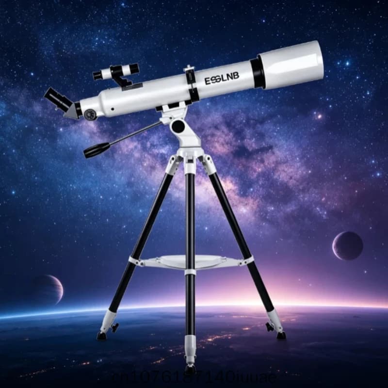 New 70080 Astronomical Telescope with High Magnification, Large Aperture, Professional Deep Space Stargazing and Scenic Viewing