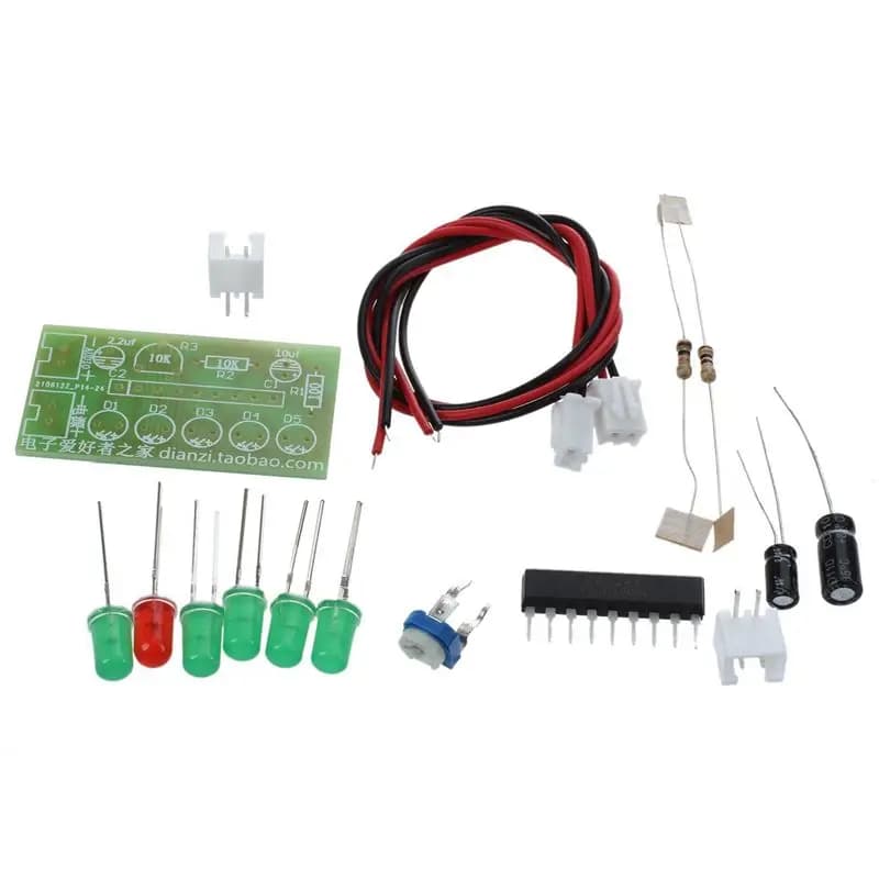 Kit Fai-da-Te 6X KA2284 Misuratore di Livello Audio con Indicatore LED per Arduino