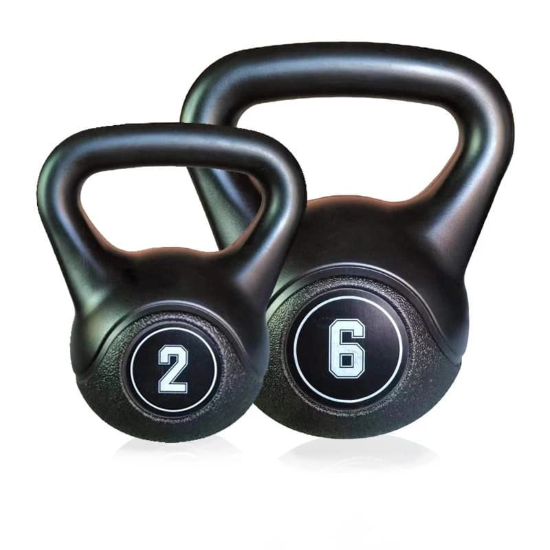Kettlebell for 2-14KG Strength Training with PE Coating and Men's Cement, Custom Wholesale for Home Fitness and Competitions