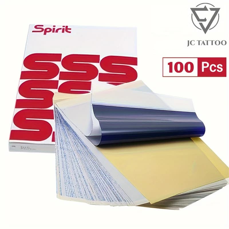 100/50/40/30/20/10/5pcs Tattoo Transfer Paper A4 Size Carbon Thermal Transfer Paper Stencil Copy Tracing Paper tattoo Accessory