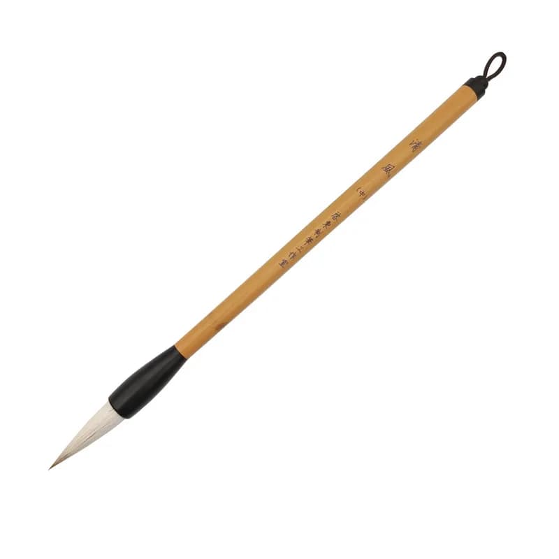 Weasel Woolen Hair Calligraphy Brush Set Regular Script Practice Brush Landscape Bird Chinese Painting Brush Student Beginners